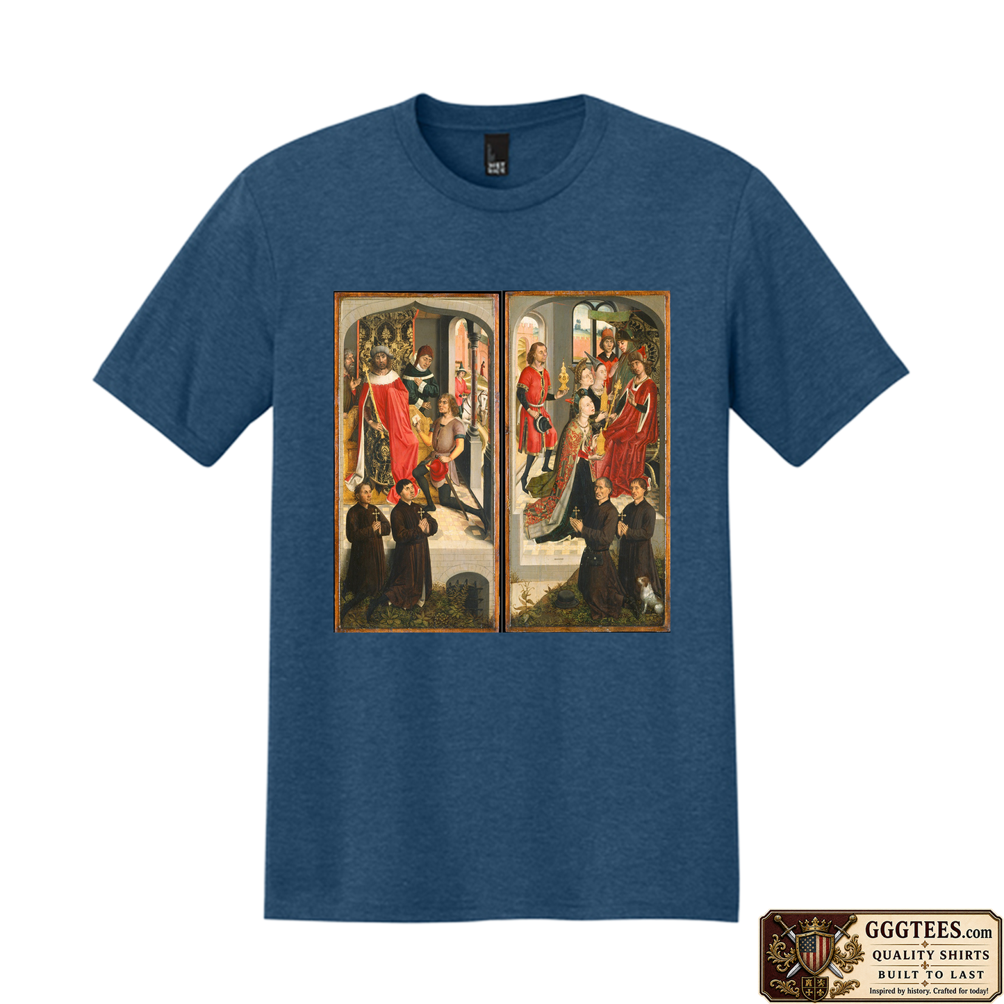 Saint Barbara Alterpiece Tri-Blend Shirt