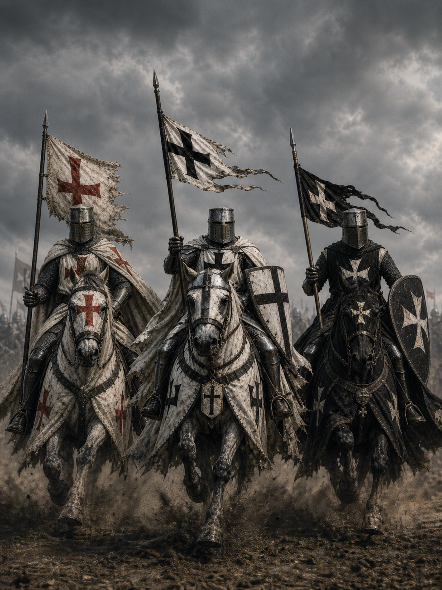 Templar Hospitaler Teutonic Poster