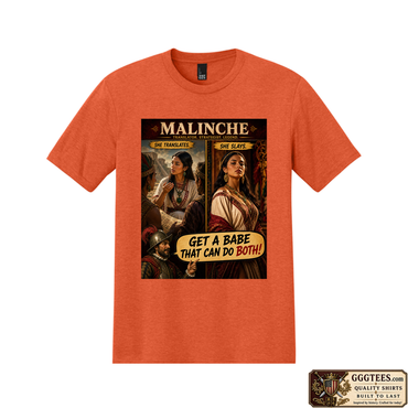 Malinche and Cortes Tri-Blend Shirt