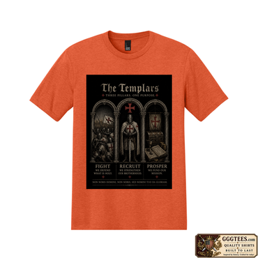 Templar Pillars Tri-Blend Shirt