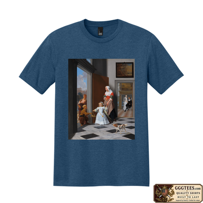A Nurse Elegant Foyer Ochtervelt Tri-Blend Shirt
