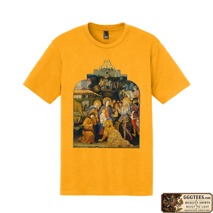 Adoration of the Magi – Gentile da Fabriano (1423) Tri-Blend Shirt