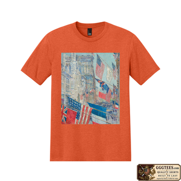 Allies Day, May 1917 – Childe Hassam Tri-Blend Shirt