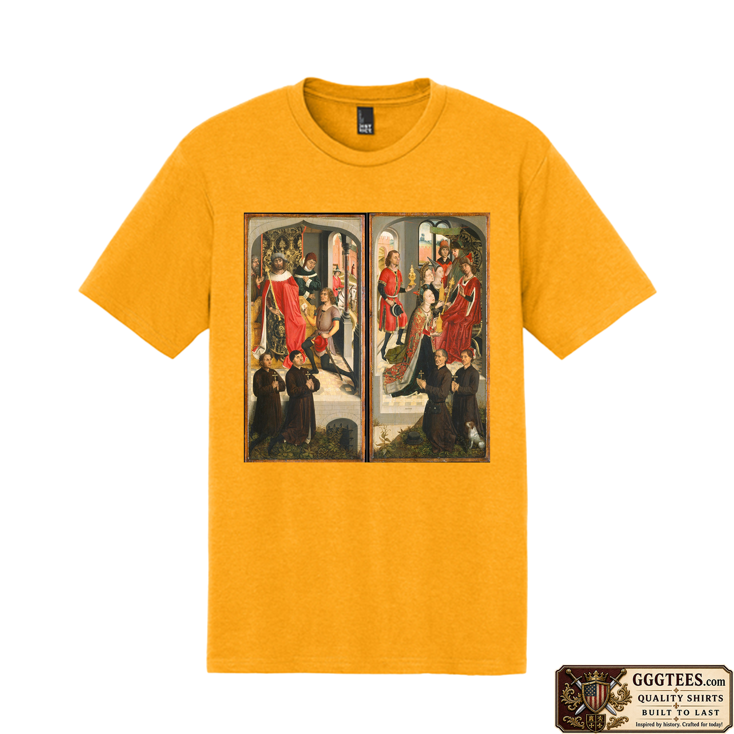Saint Barbara Alterpiece Tri-Blend Shirt