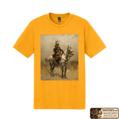 Calvaryman by Adolphe de Neuville Tri-Blend Shirt