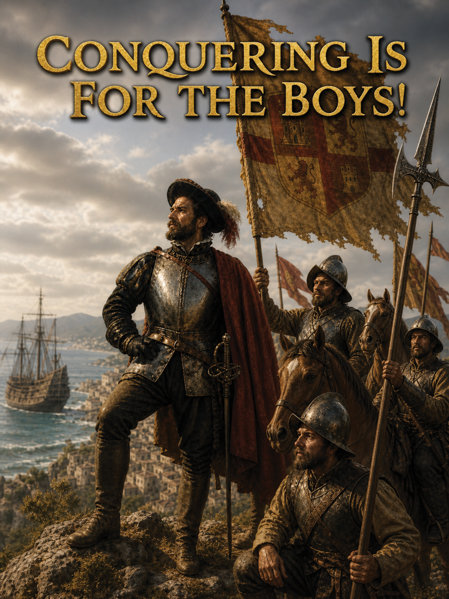 Conquering Is For The Boys Poster