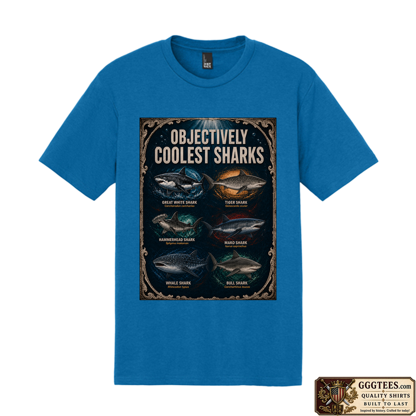 Cool Sharks Tri-Blend Shirt