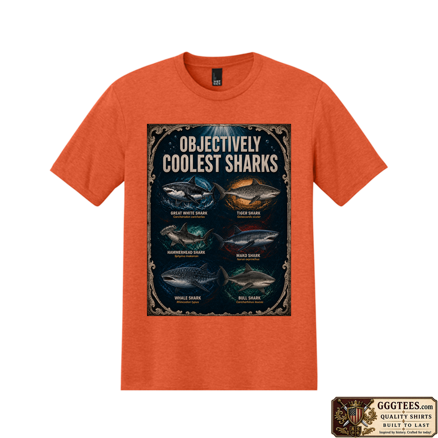 Cool Sharks Tri-Blend Shirt