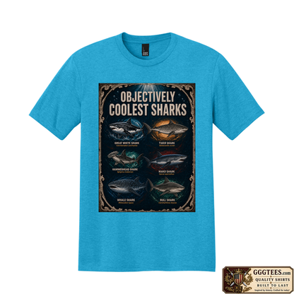 Cool Sharks Tri-Blend Shirt