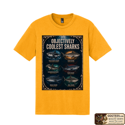 Cool Sharks Tri-Blend Shirt