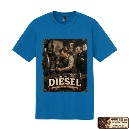 Rudolf Diesel Churchill Bismarck Tri-Blend Shirt
