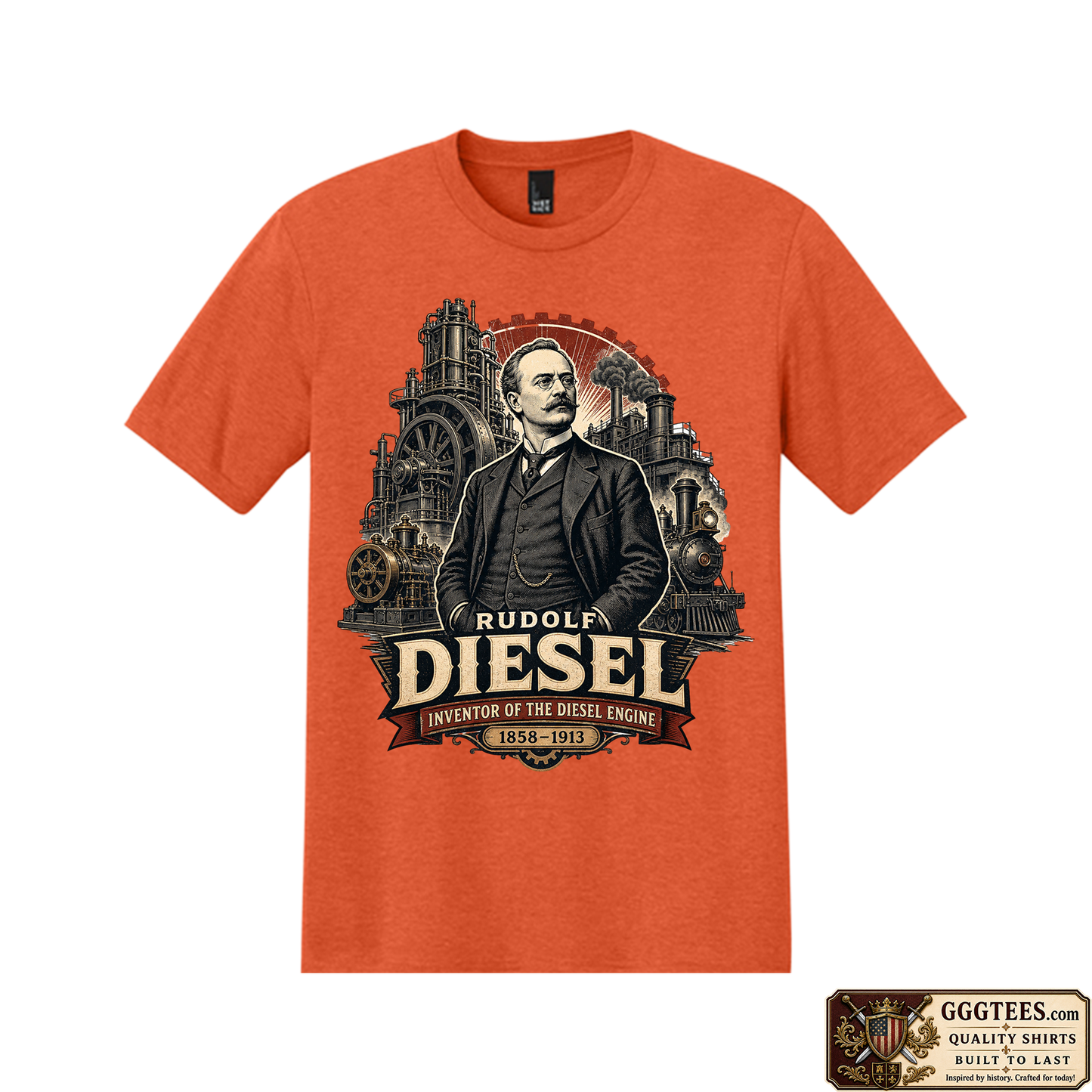 Rudolf Diesel Tri-Blend Shirt