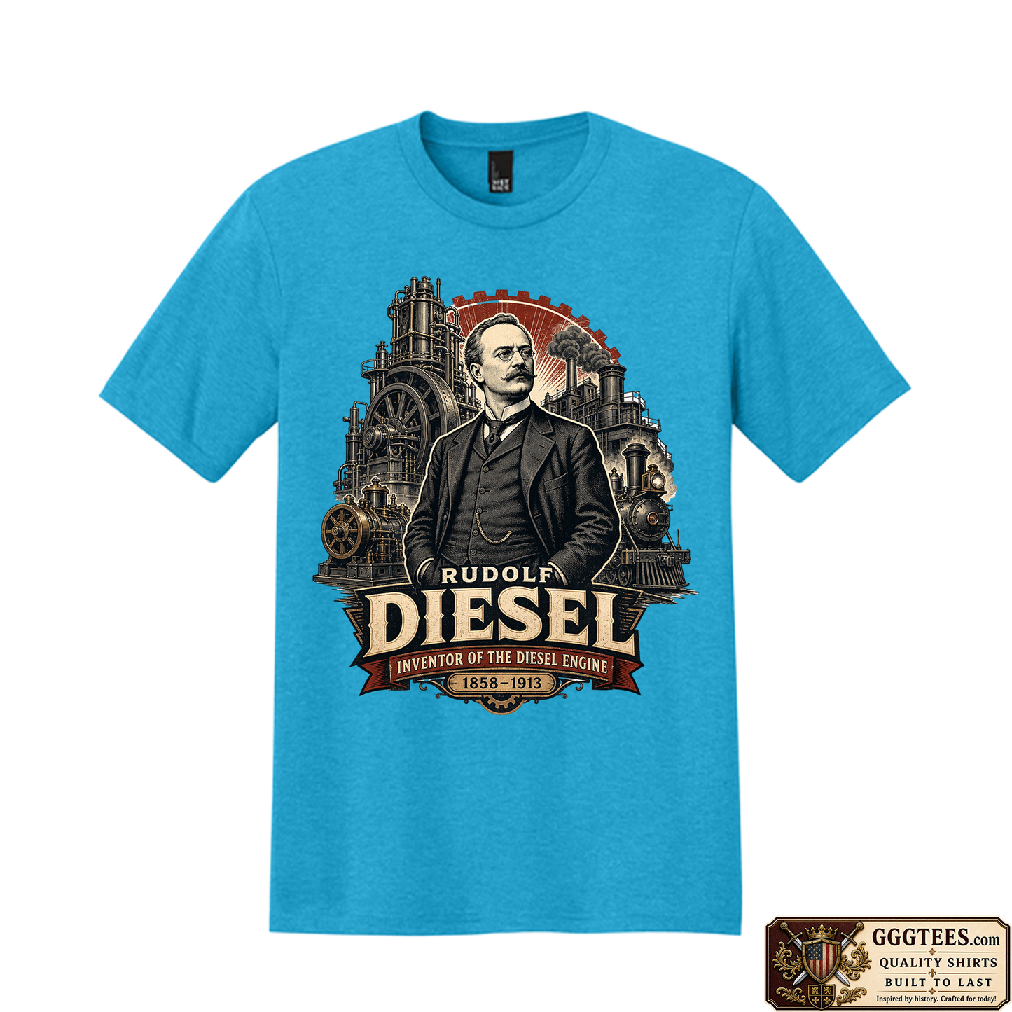 Rudolf Diesel Tri-Blend Shirt