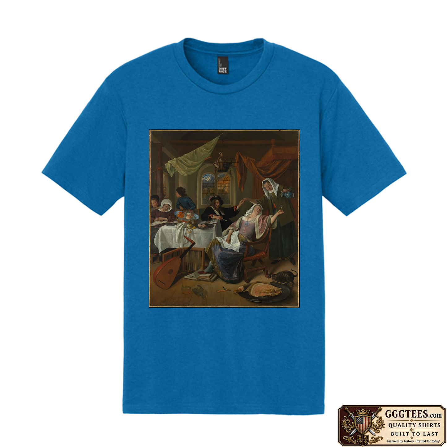 Dissolute Household by Jan Steen Tri-Blend Shirt
