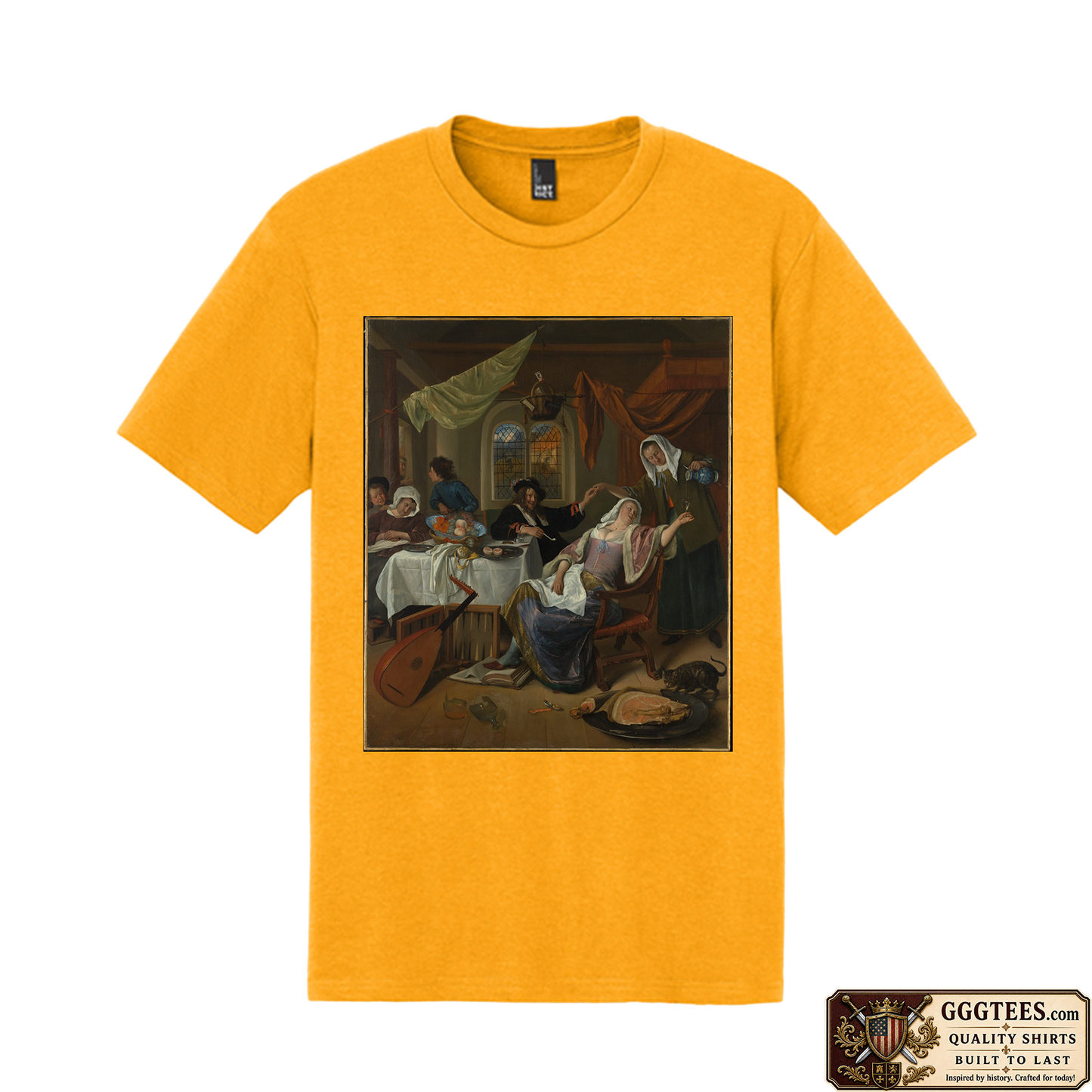 Dissolute Household by Jan Steen Tri-Blend Shirt