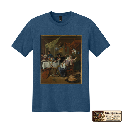 Dissolute Household by Jan Steen Tri-Blend Shirt