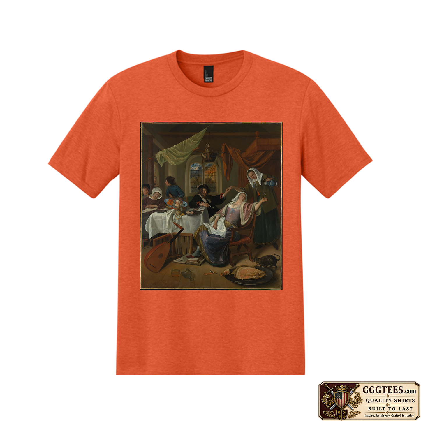 Dissolute Household by Jan Steen Tri-Blend Shirt