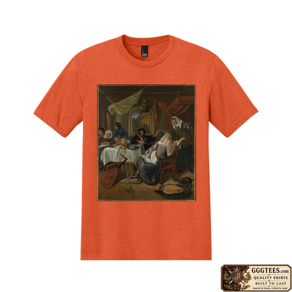 Dissolute Household by Jan Steen Tri-Blend Shirt