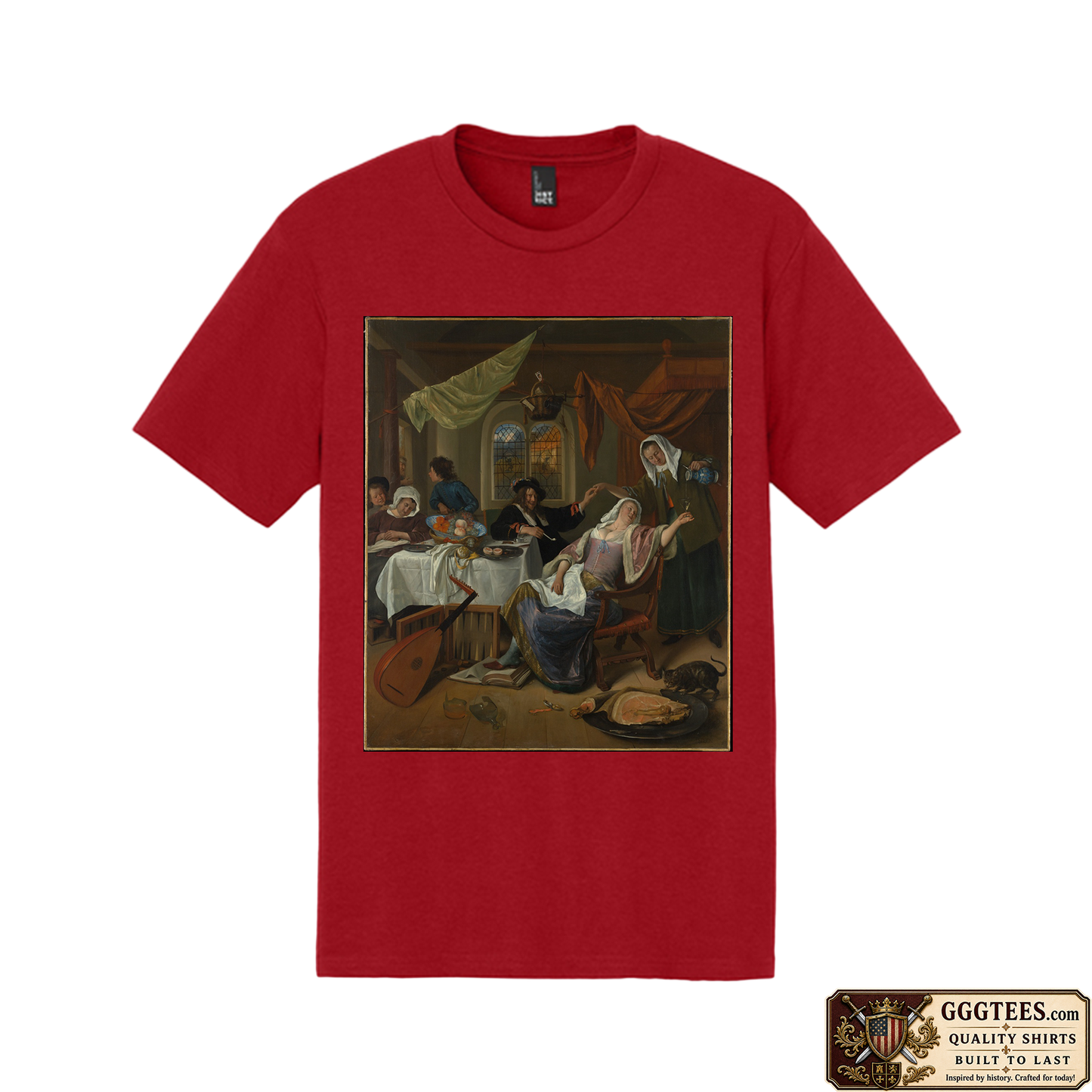 Dissolute Household by Jan Steen Tri-Blend Shirt