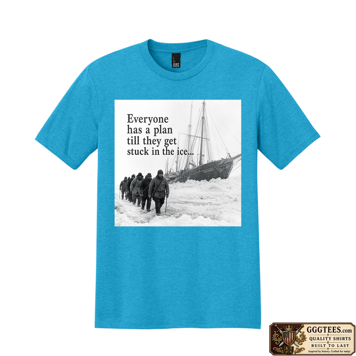 Shackleton Everyone Has A Plan Tri-Blend Shirt