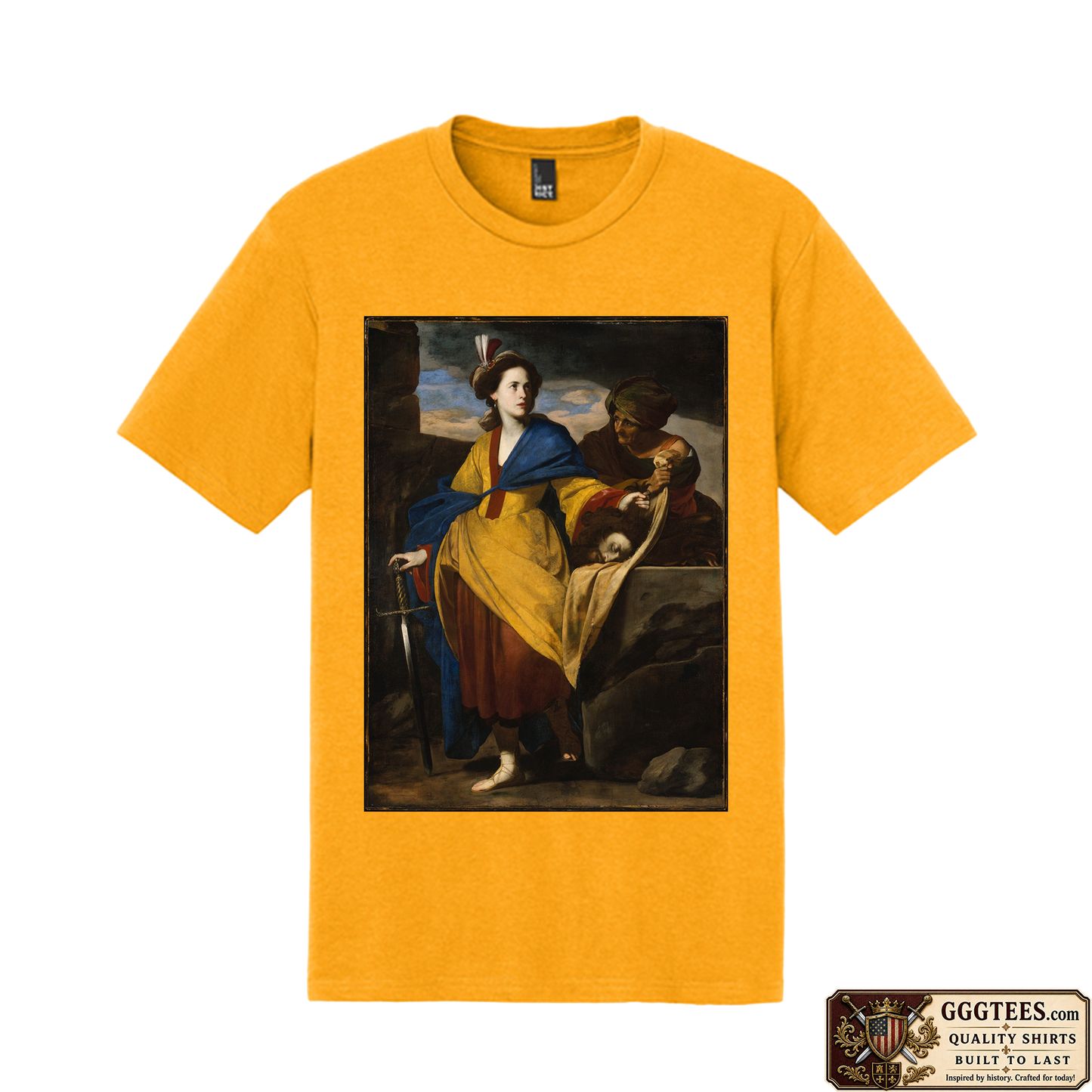 Judith with Head of Holorness Tri-Blend Shirt