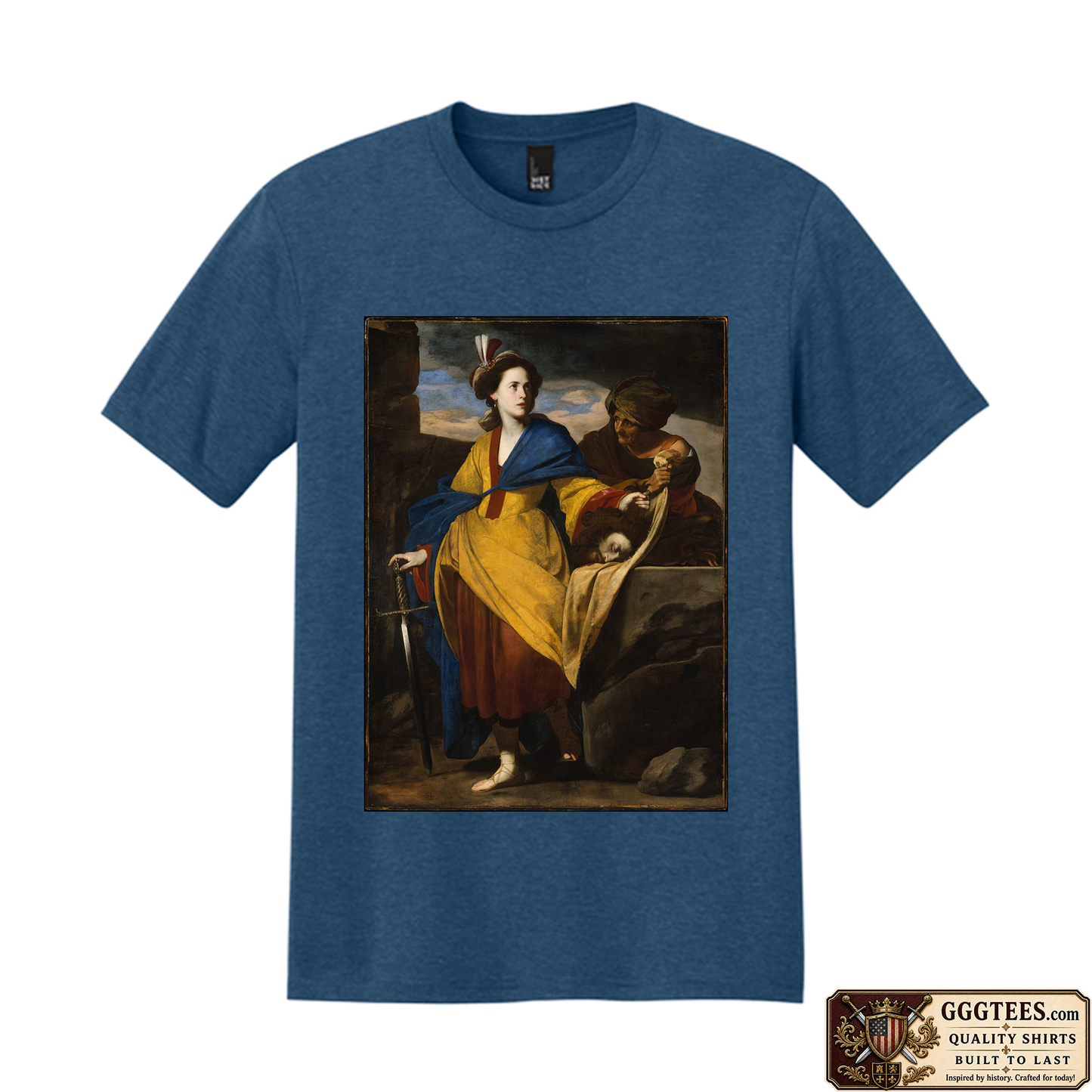 Judith with Head of Holorness Tri-Blend Shirt