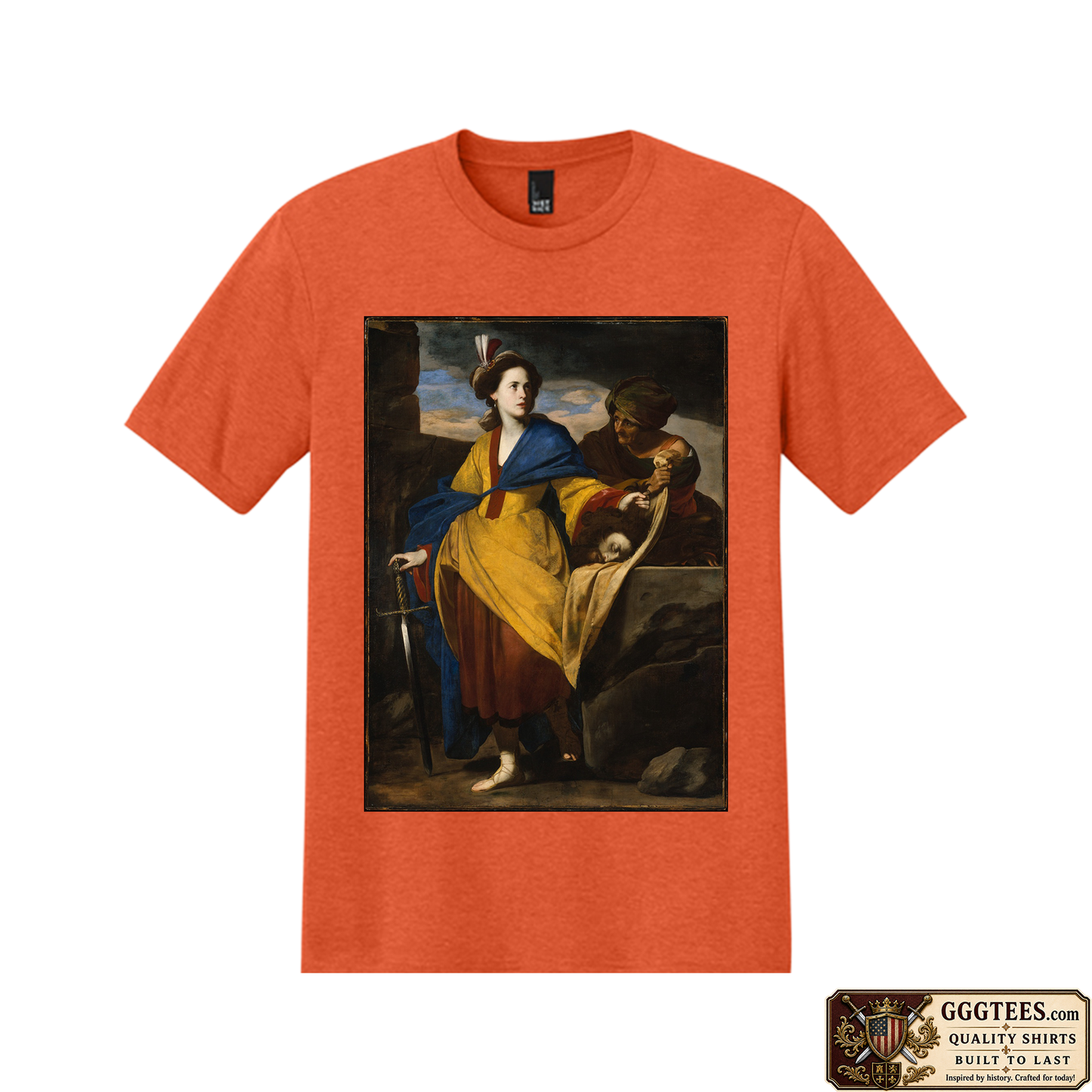 Judith with Head of Holorness Tri-Blend Shirt
