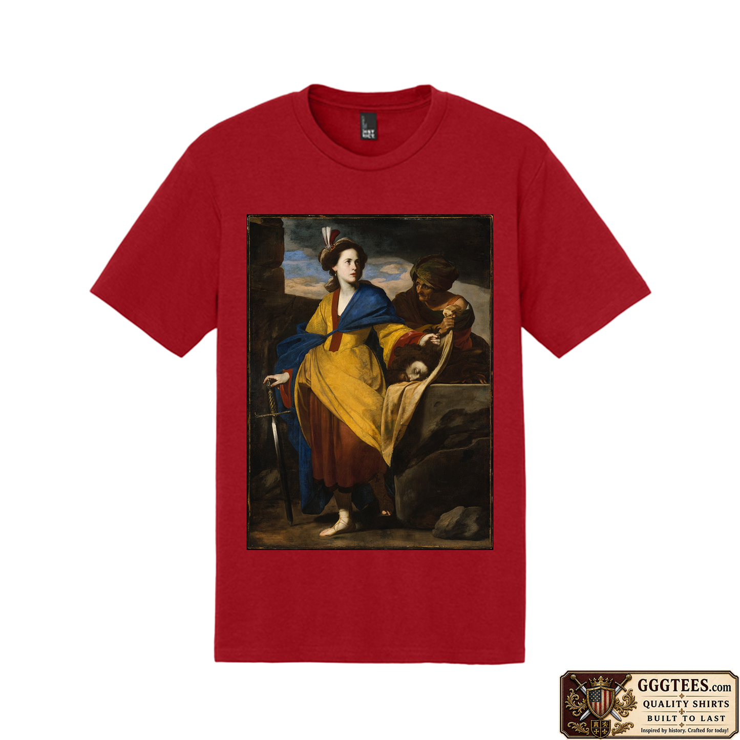 Judith with Head of Holorness Tri-Blend Shirt