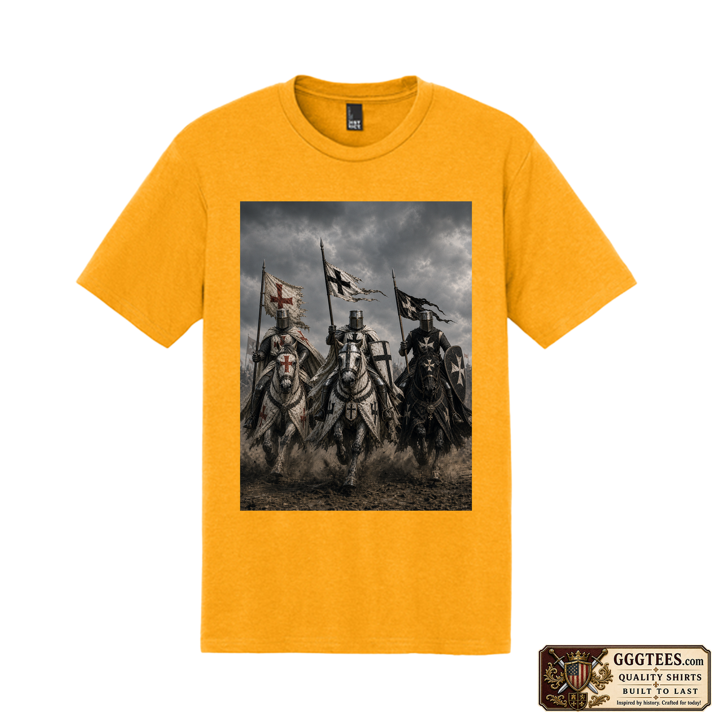Medieval Knights Tri-Blend Shirt