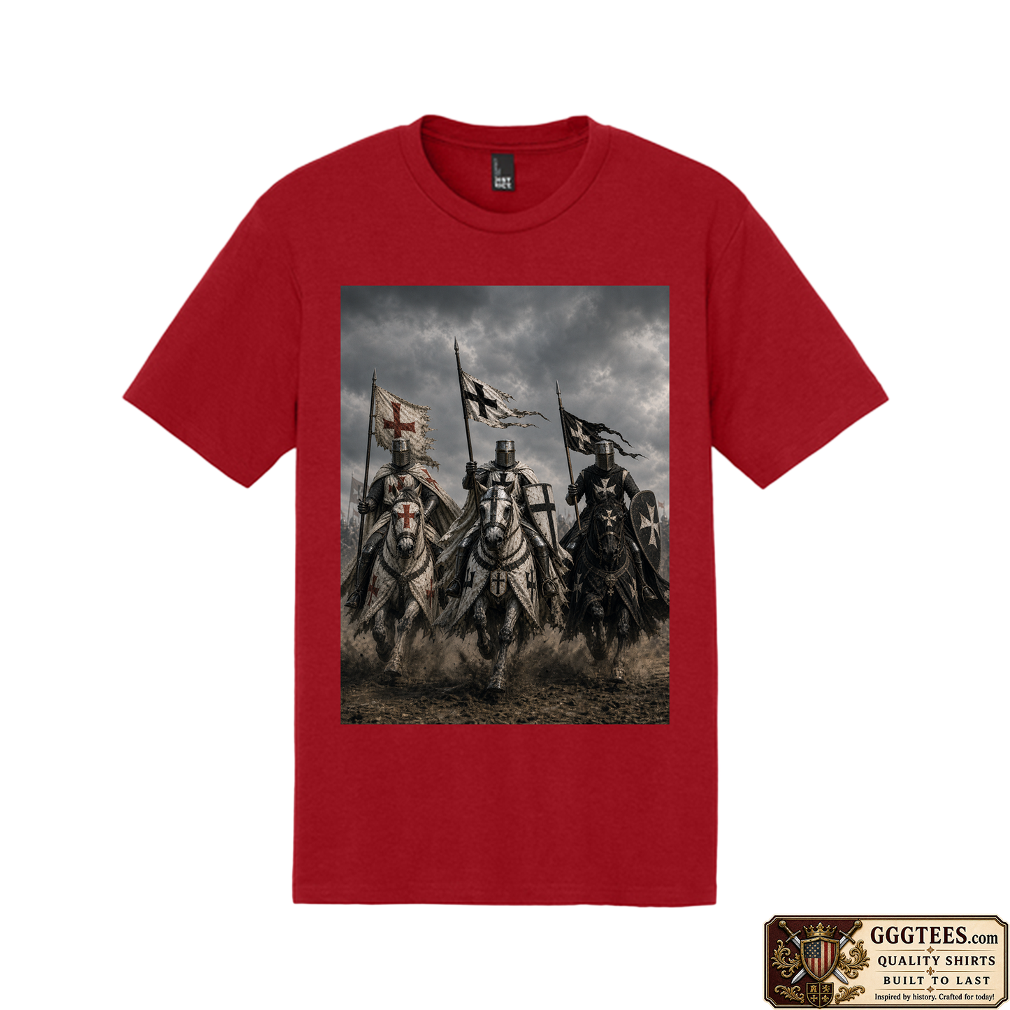 Medieval Knights Tri-Blend Shirt