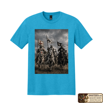 Medieval Knights Tri-Blend Shirt