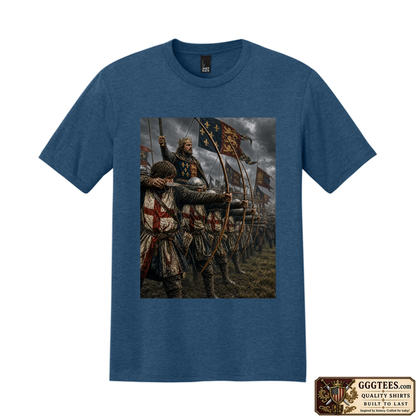 Edward III Longbows Tri-Blend Shirt
