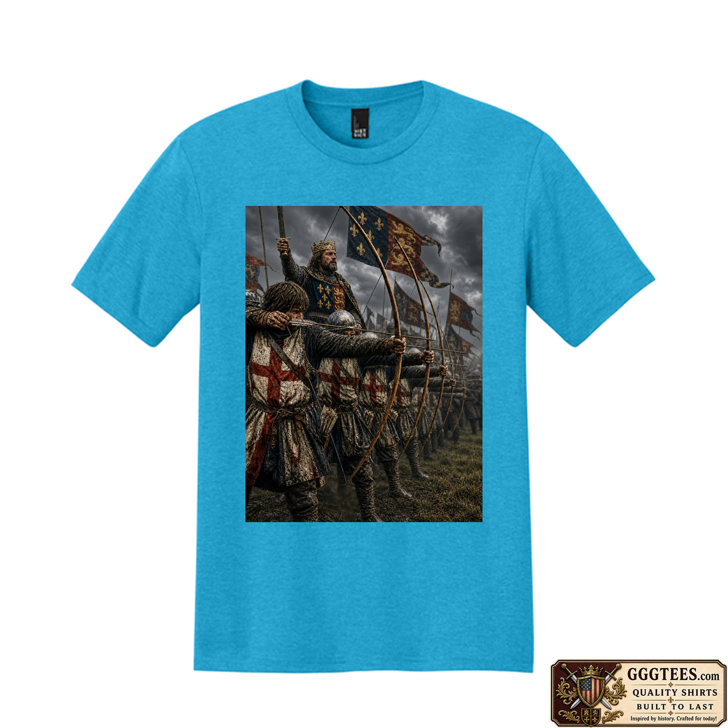 Edward III Longbows Tri-Blend Shirt