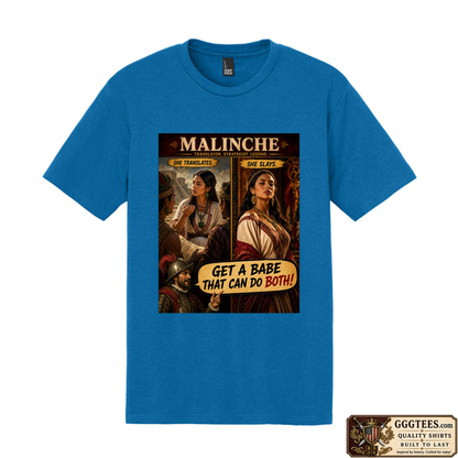 Malinche and Cortes Tri-Blend Shirt