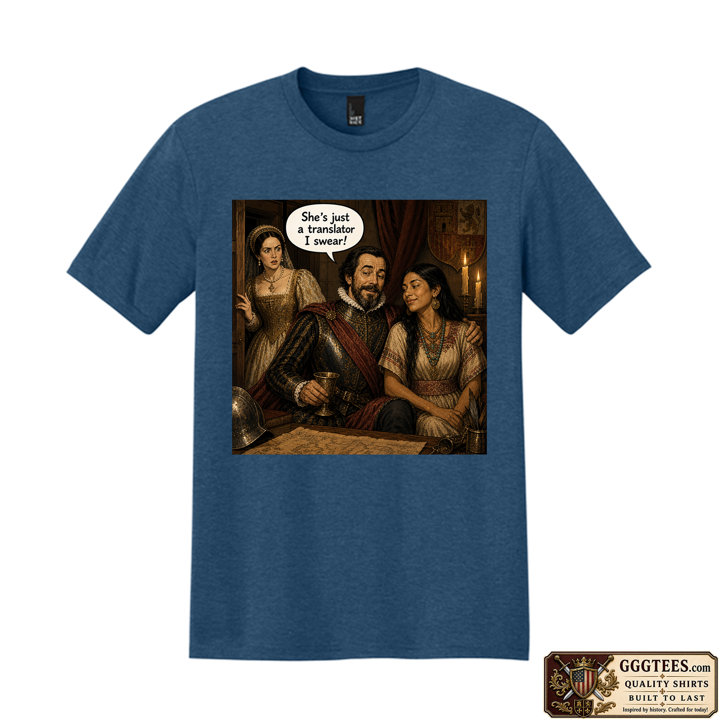 Cortes Babe Troubles Tri-Blend Shirt