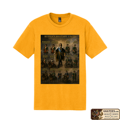 Peter The Great's Military Units Tri-Blend Shirt