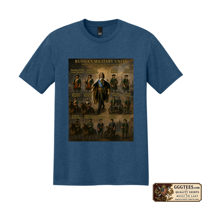 Peter The Great's Military Units Tri-Blend Shirt