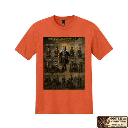 Peter The Great's Military Units Tri-Blend Shirt