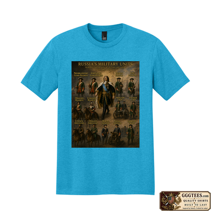 Peter The Great's Military Units Tri-Blend Shirt