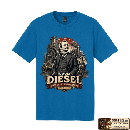 Rudolf Diesel Tri-Blend Shirt