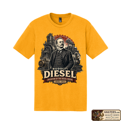 Rudolf Diesel Tri-Blend Shirt