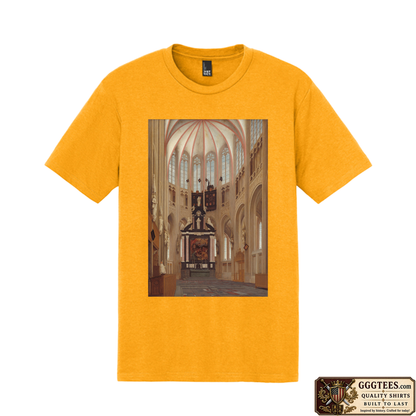 Cathedral of Saint John at ’s-Hertogenbosch by Pieter Jansz Saenredam Tri-Blend Shirt