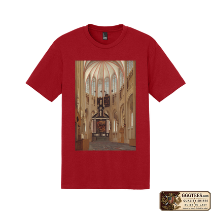 Cathedral of Saint John at ’s-Hertogenbosch by Pieter Jansz Saenredam Tri-Blend Shirt
