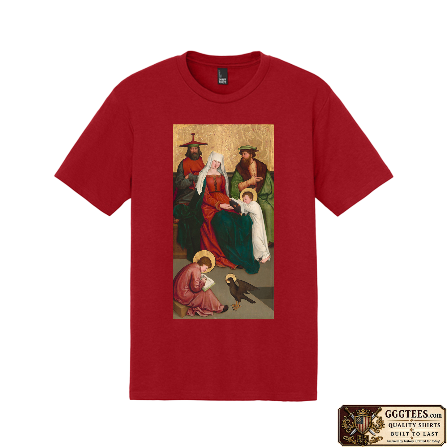 Saint Mary Salome and Her Family by Bernhard StrigelTri-Blend Shirt