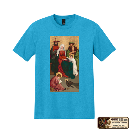Saint Mary Salome and Her Family by Bernhard StrigelTri-Blend Shirt