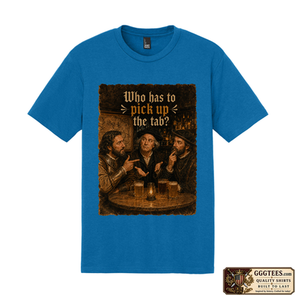 3 Explorers At A Bar Tri-Blend Shirt