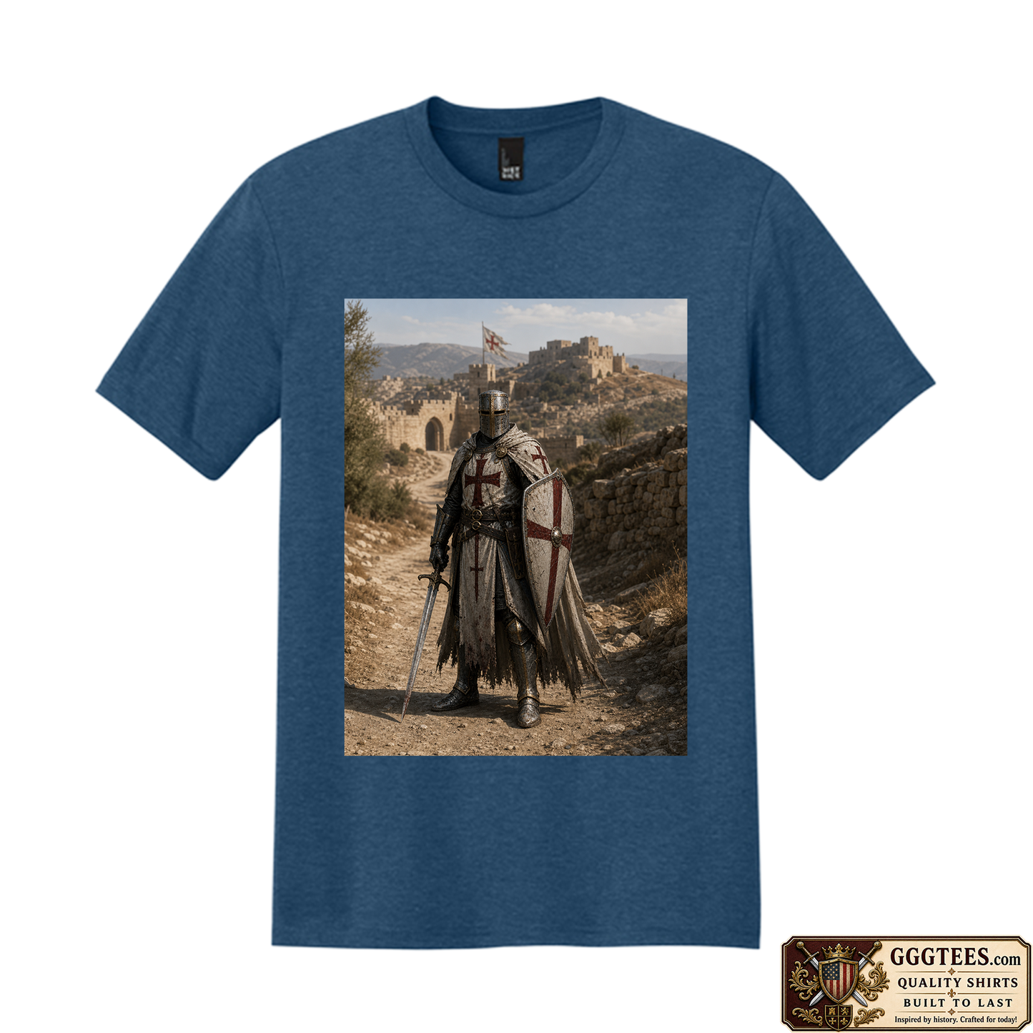 Templar In The Levant Tri-Blend Shirt