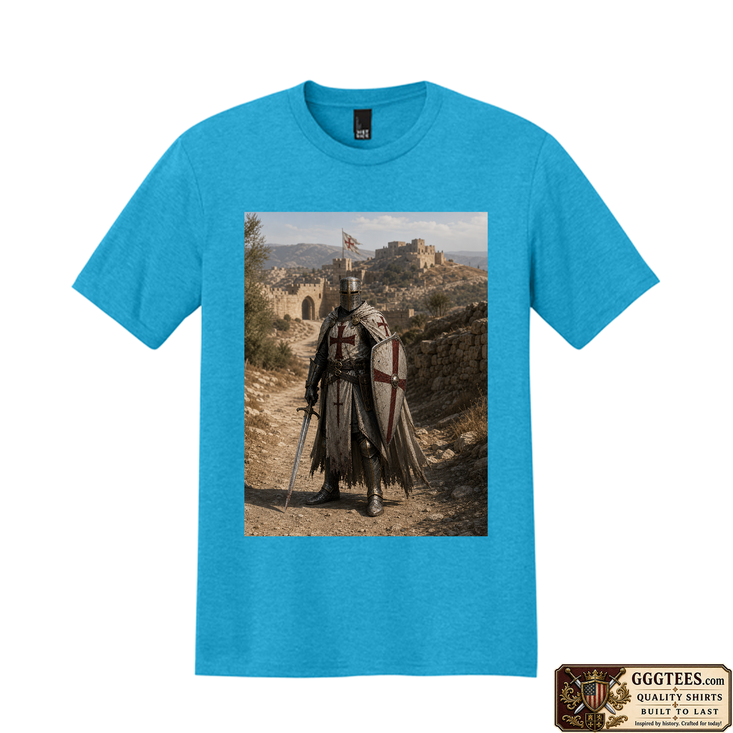 Templar In The Levant Tri-Blend Shirt