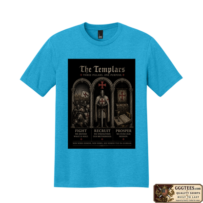 Templar Pillars Tri-Blend Shirt