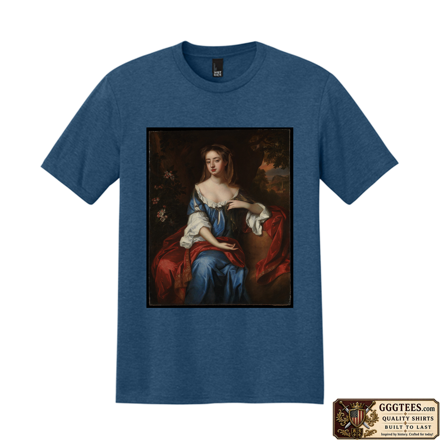 Portrait of a Woman Wissing Tri-Blend Shirt